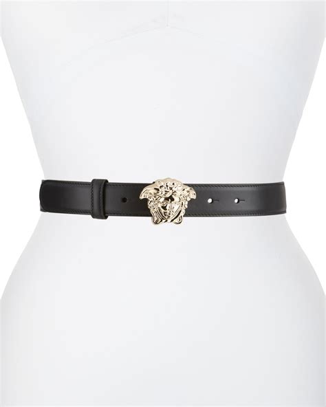 Versace Palazzo Medusa Leather Belt 